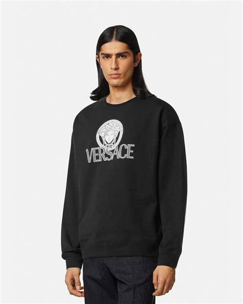 via gesu versace price|Via Gesù Logo Sweatshirt Black .